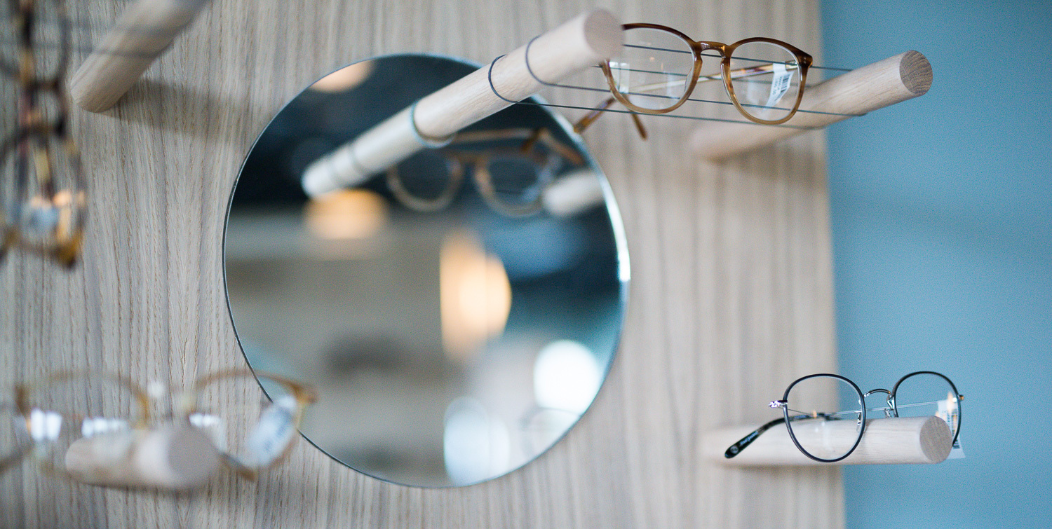 Briller fra Garrett Leight i brillebutikken vår i Kristiandsand